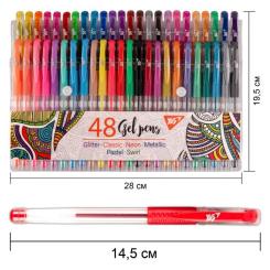 Ручка гелевая Yes набор 48 штук Фото 1