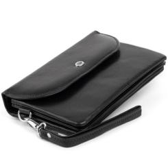Кошелек ST Leather Из кожи Черный Фото