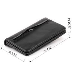 Кошелек ST Leather Из кожи Черный Фото 2