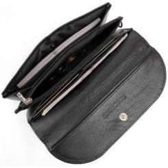 Кошелек ST Leather Из кожи Черный Фото 4