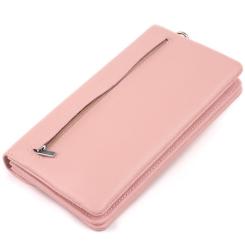 Кошелек ST Leather Из кожи Розовый Фото 1