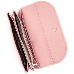 Кошелек ST Leather Из кожи Розовый Фото 4