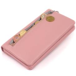 Кошелек ST Leather Из кожи Розовый Фото 5
