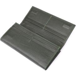 Кошелек ST Leather Из натуральной кожи Зеленый Фото 4