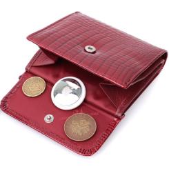 Кошелек ST Leather Из натуральной кожи Красный Фото 4