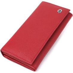 Кошелек ST Leather Из натуральной кожи Красный Фото