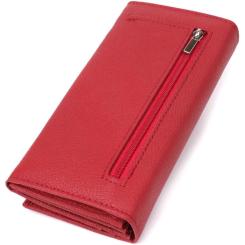 Кошелек ST Leather Из натуральной кожи Красный Фото 1