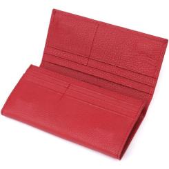 Кошелек ST Leather Из натуральной кожи Красный Фото 4