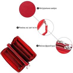 Кошелек ST Leather Красный Фото 4