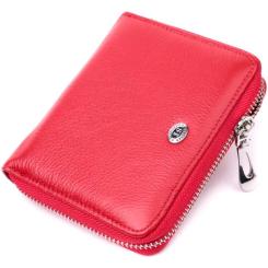 Кошелек ST Leather Из натуральной кожи Красный Фото