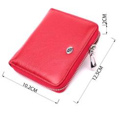 Кошелек ST Leather Из натуральной кожи Красный Фото 2