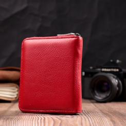 Кошелек ST Leather Из натуральной кожи Красный Фото 8