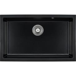 Мойка кухонная GRANADO Under top XL black shine Фото