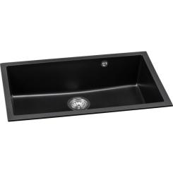 Мойка кухонная GRANADO Under top XL black shine Фото 1