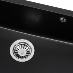 Мойка кухонная GRANADO Under top XL black shine Фото 4