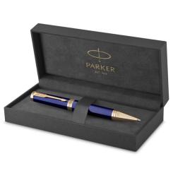 Ручка шариковая Parker INGENUITY Blue Lacquer GT BP Фото 2