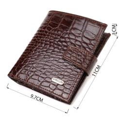 Кошелек Canpellini Из натуральной кожи Коричневый Фото 2