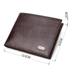 Портмоне Canpellini Из натуральной кожи Коричневое Фото 2