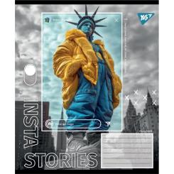 Тетрадь Yes Insta Storys А5 60 аркушів клітинка Фото 1