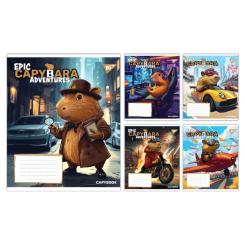 Тетрадь Yes Epic Capybara А5 24 аркушів лінія Фото