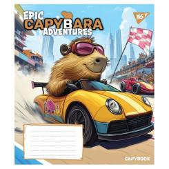 Тетрадь Yes Epic Capybara А5 24 аркушів лінія Фото 3