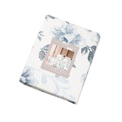 Постельное белье Home Line Сатин Твил Цветочный блюз семейный Фото 2