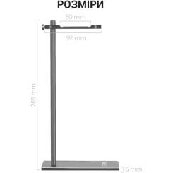 Подставка для гарнитуры OfficePro Aluminum Alloys Grey Фото 11