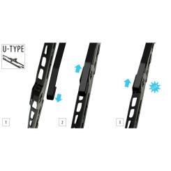 Щетка стеклоочистителя OXIMO каркасна 300 мм / 12 Фото 3