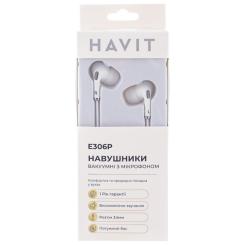 Наушники Havit HV-E306P White Фото 4