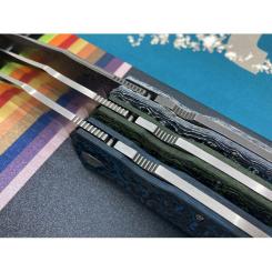 Нож Maserin Power, Magnacut, fat carbon green jungle Фото 6