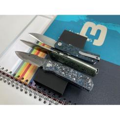 Нож Maserin Power, Magnacut, fat carbon green jungle Фото 7