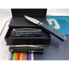 Нож Maserin Power, Magnacut, fat carbon green jungle Фото 8