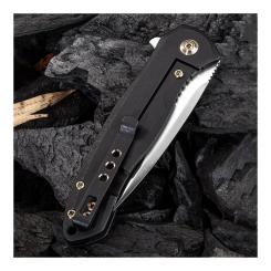 Нож Maserin Summit, Magnacut, G10, чорний Фото 7