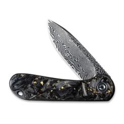 Нож Civivi Elementum, Damascus, Carbon Fiber Фото 4