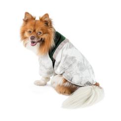 Курточка для животных Pet Fashion Bony S бело-зеленая Фото 1