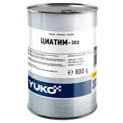 Смазка автомобильная Yuko ЦИАТИМ-203 (банка 0,8кг/1л) Фото