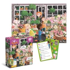 Пазл DoDo Вимельпазл Цветущая весна, 80 элементов Фото 1