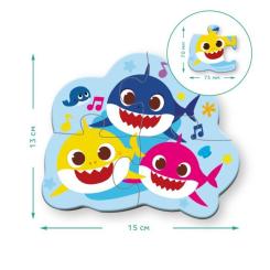 Пазл DoDo 2-3-4 елементи Baby Shark Фото 3