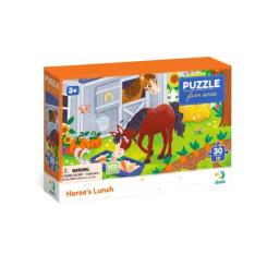Пазл DoDo Обед для коня, 30 элементов Фото