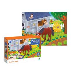 Пазл DoDo Обед для коня, 30 элементов Фото 1