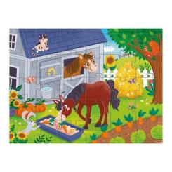 Пазл DoDo Обед для коня, 30 элементов Фото 2