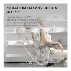 Офисное кресло Sihoo DORO S100 Mesh White Фото 7