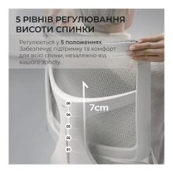 Офисное кресло Sihoo DORO S100 Mesh White Фото 8