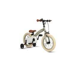 Детский велосипед QPlay Miniby 3 в1, біговел 14",Grey-Green Фото