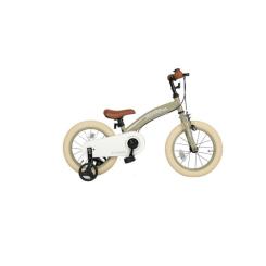Детский велосипед QPlay Miniby 3 в1, біговел 14",Grey-Green Фото 5