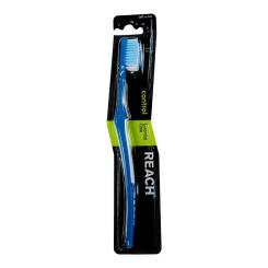 Зубная щетка Reach Control Soft Toothbrush Голубая Фото