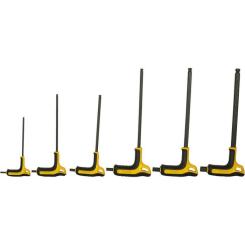 Ключ CGM FATMAX шестикутній, з гумовою ручкою, 6 шт. Фото 1