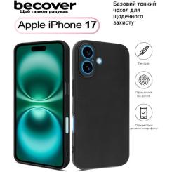 Чехол для мобильного телефона BeCover Apple iPhone 17 Black Фото