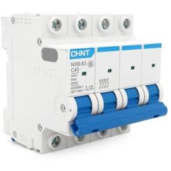 Автоматический выключатель CHINT NXB-63-4P-C40 Фото