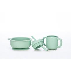 Тарелка детская FreeON Lion, силіконова mint Фото 2